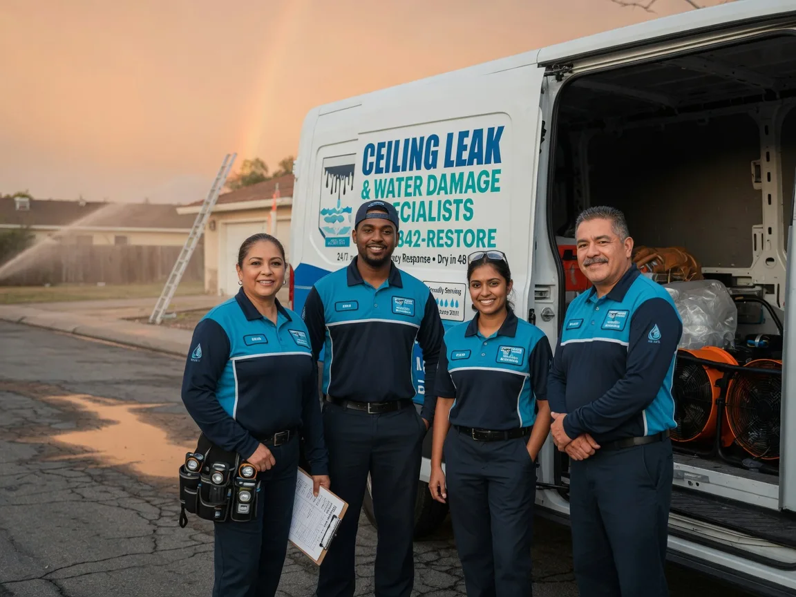 Ceiling Leak Cleanup company in Moyers, OK